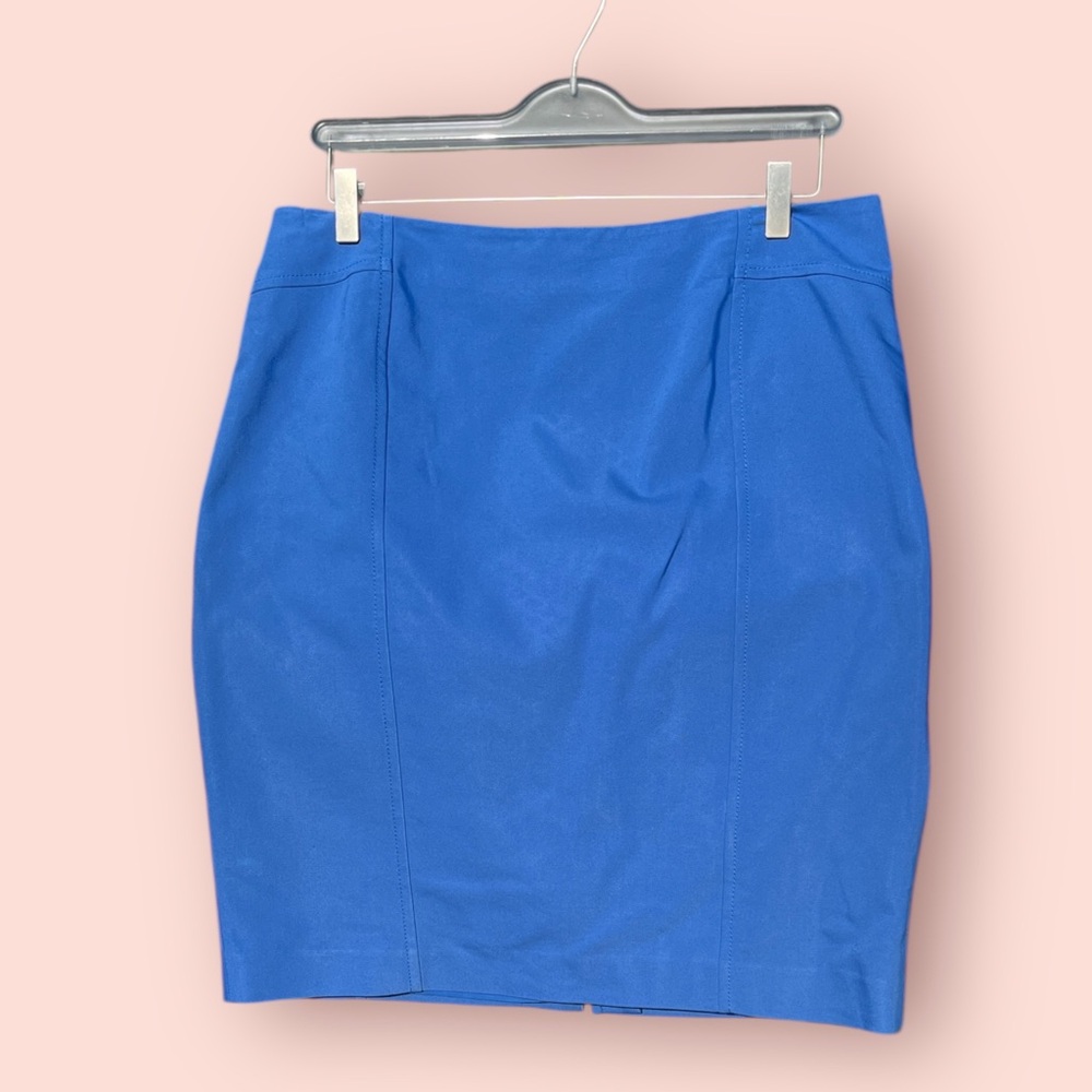Ann Taylor Vibrant Blue Pencil Skirt